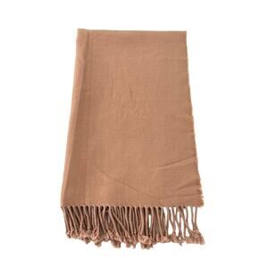 NWOT Abercrombie & Fitch camel soft cozy women’s wrap scarf